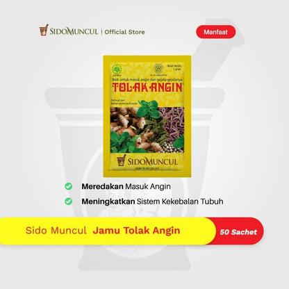 Sido Muncul Jamu Tolak Angin 50's - Mengatasi Masuk Angin