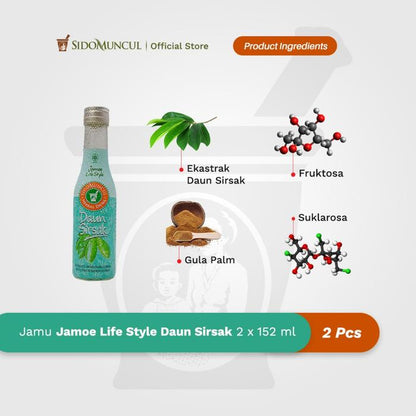 Jamu Jamoe Lifestyle Soursop Leaf Antioxidant Immune Support 2x