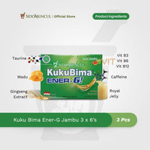 Kuku Bima Ener-G Guava 3x6's - Energy Drink for Stamina Boost