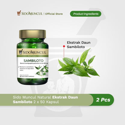 Immune Starter Pack 1 - Sido Muncul Natural Andrographis Leaf Extract 2x