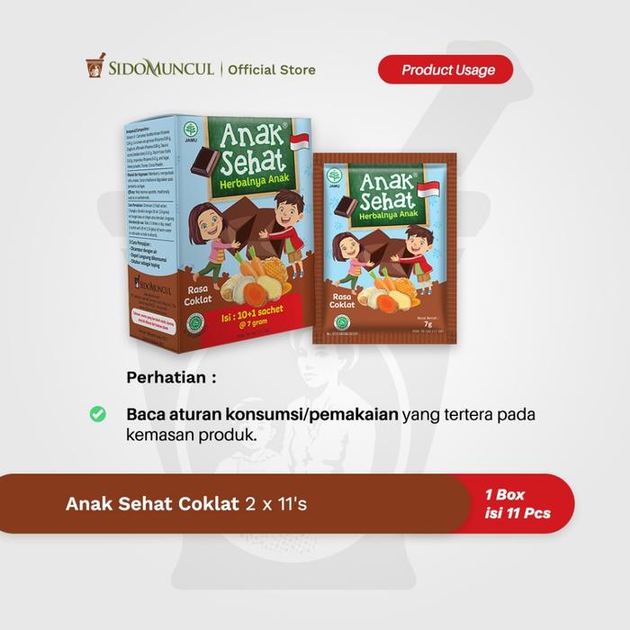 Anak Sehat Cokelat 2x11's - Meningkatkan Nafsu Makan