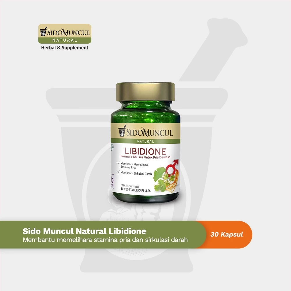 Paket Sido Muncul Libidione 30 Kapsul + Sido Muncul Jamu Klingsir 10's