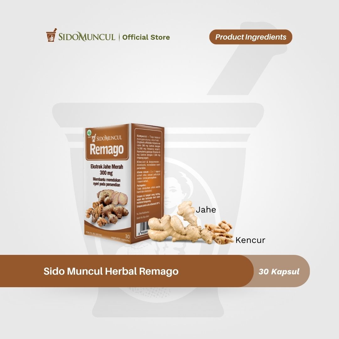 Sido Muncul Remago Herbal - Rheumatic Joint Pain