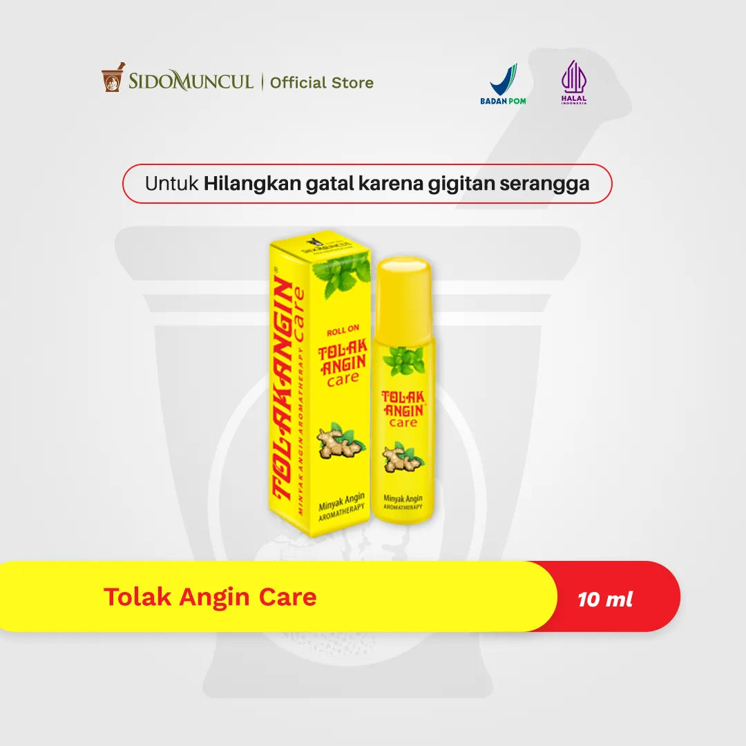 Tolak Angin Care 10 ml Minyak Angin Aromaterapi - Hilangkan Gatal