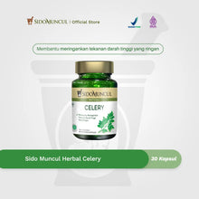 Sido Muncul Herbal Celery 30 Capsules - Helps Relieve Mild High Blood Pressure