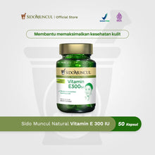 Sido Muncul Natural Vitamin E 300 IU Soft Capsules, 50 Capsules