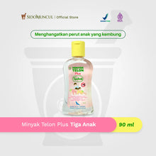 Berlico Minyak Telon Plus Tiga Anak 90mL - Soothes Baby's Bloated Stomach