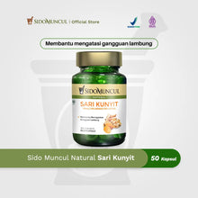 Sido Muncul Natural Turmeric Extract Soft Capsules, 50 Count – Stomach Ulcer Relief