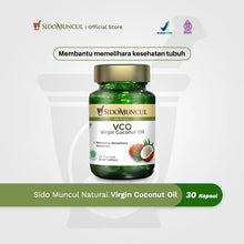 Sido Muncul Natural Virgin Coconut Oil Soft Capsules, 30 Capsules