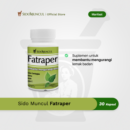 Sido Muncul Fatraper 30 Kapsul - Membantu Mengurangi Lemak Tubuh