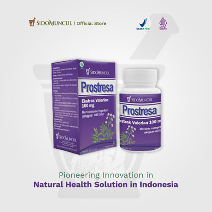 Sido Muncul Herbal Prostresa 30 Capsules - Insomnia Restlessness Stress