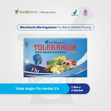 Tolak Angin Flu Liquid Box of 5 - Herbal for Flu, Cough, Fever, Dizziness
