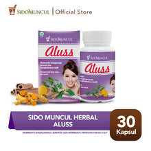 Sido Muncul Herbal Aluss 30 Capsules - Helps Reduce Acne and Helps Smooth the Skin