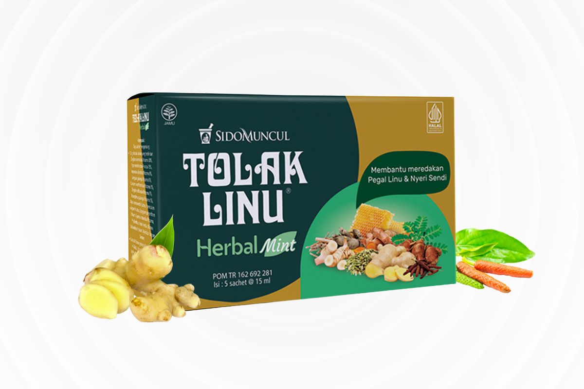 5 Khasiat Kesehatan Sido Muncul Tolak Linu Mint Cair Herbal