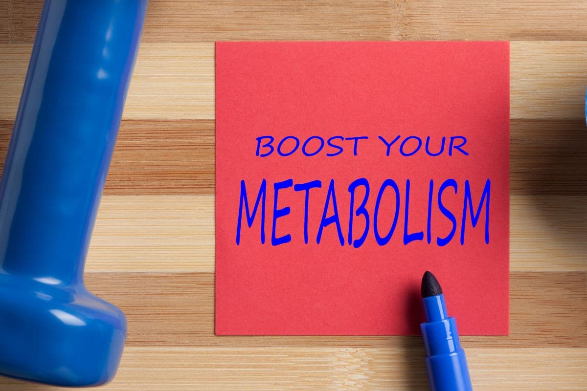 Note bertuliskan "boost your metabolism"