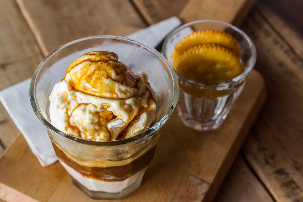 Satu porsi affogato