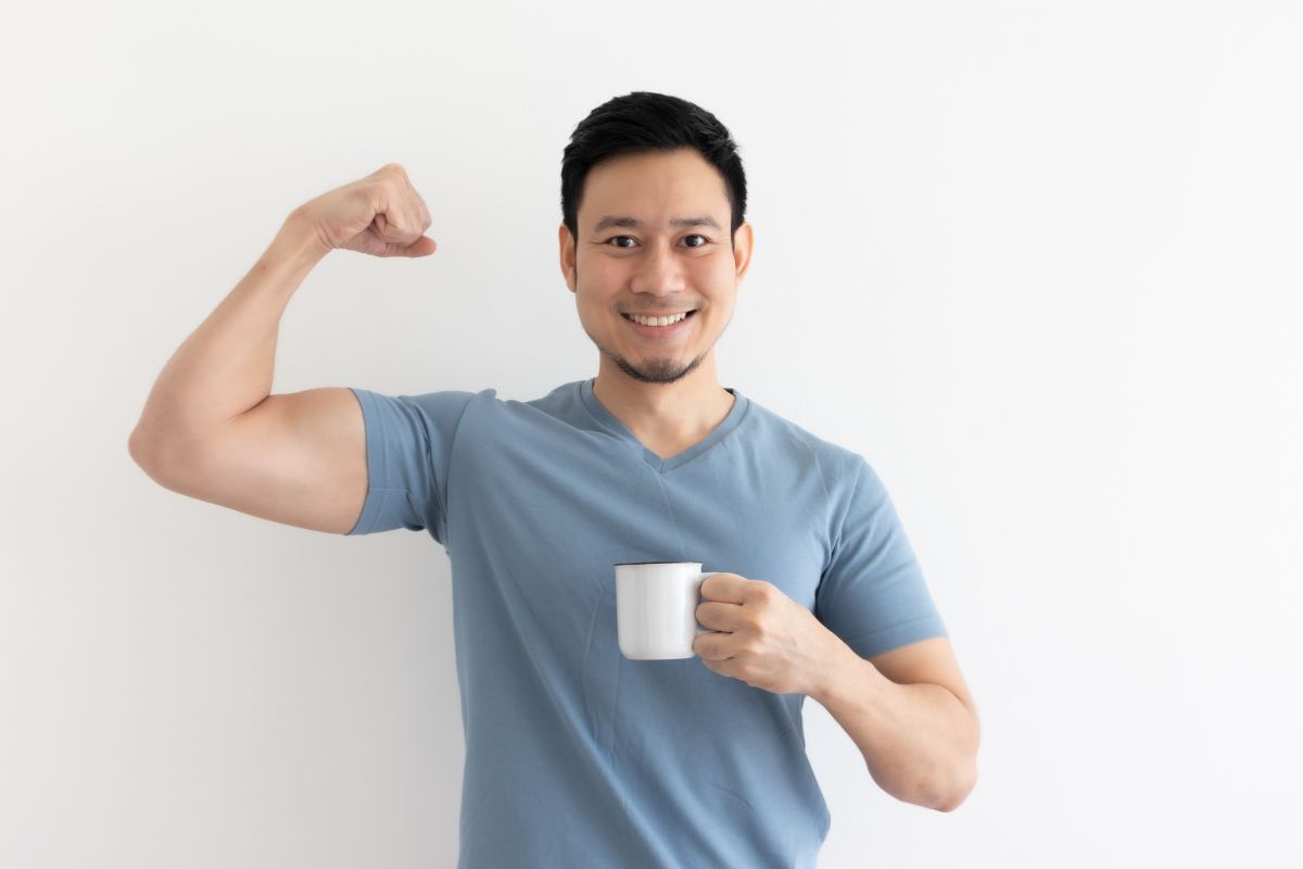 Pria dengan stamina dan energy yang besar