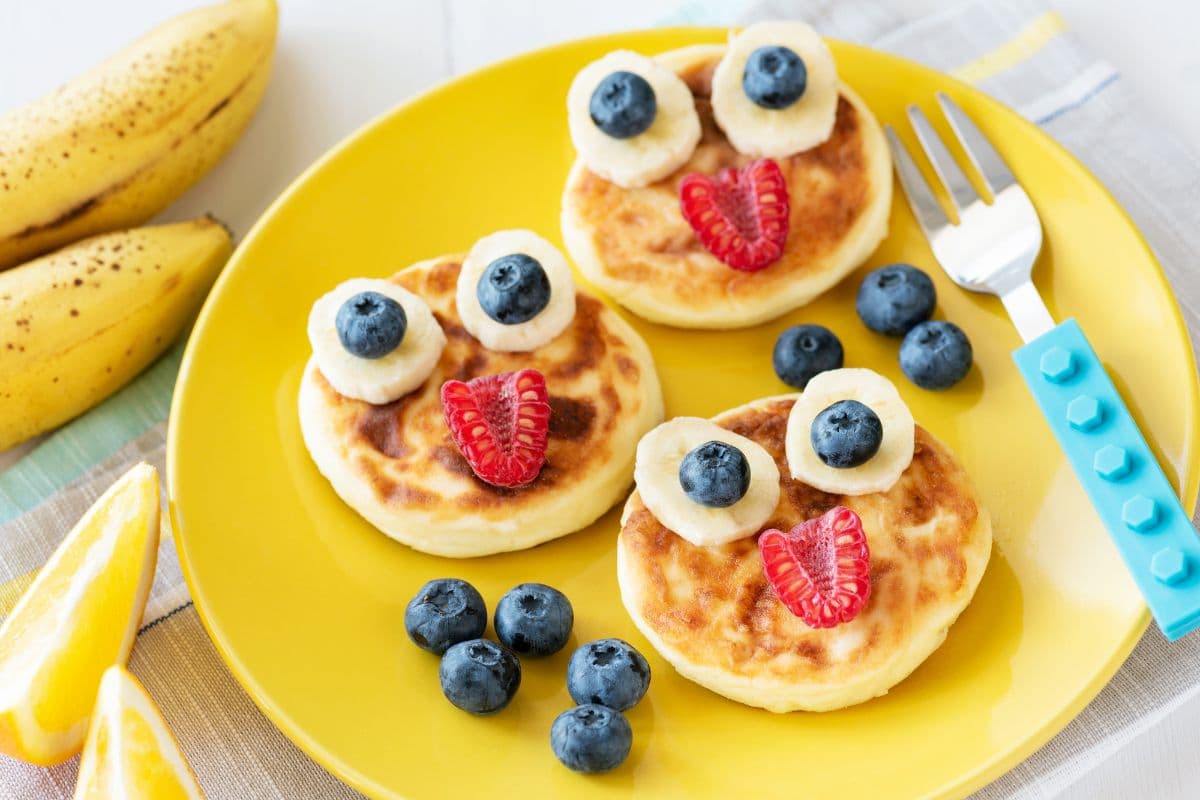 Pancake dengan tampilan yang lucu