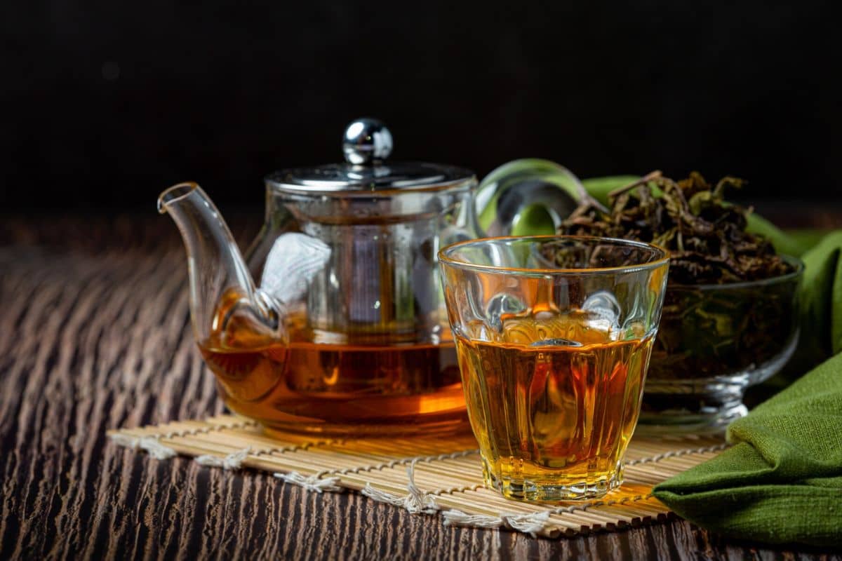 Secangkir teh oolong