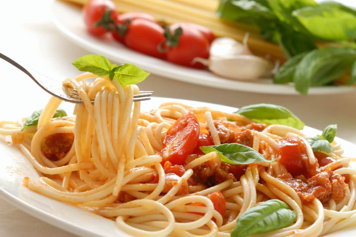 Seporsi spaghetti