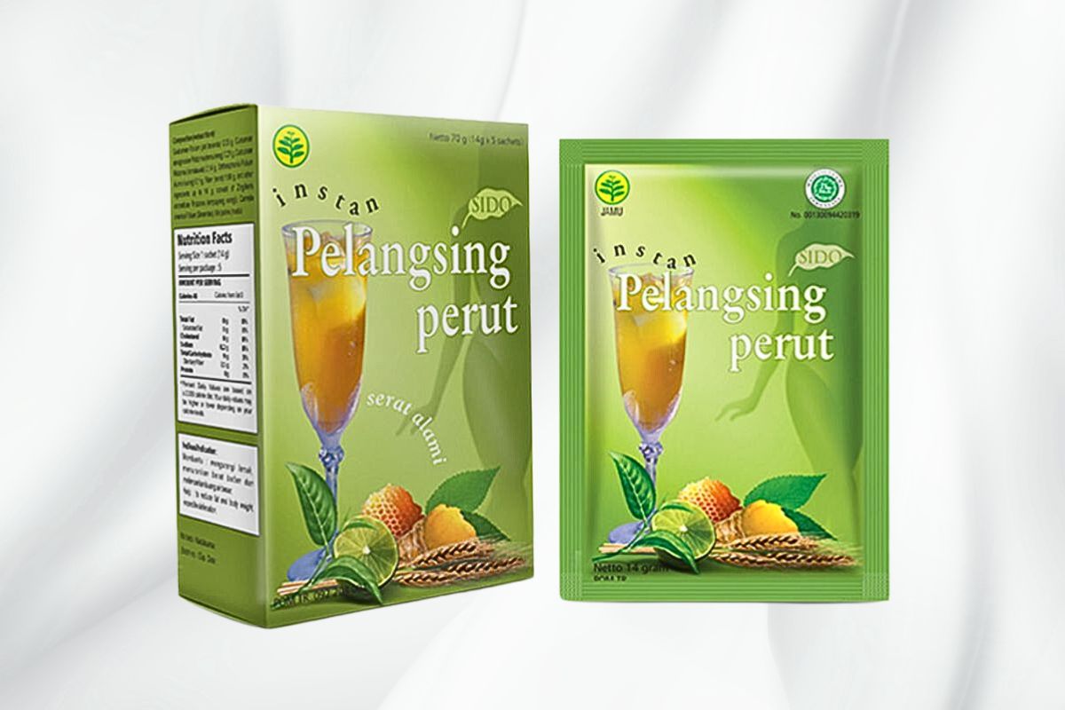 Produk Sido Muncul Jamu Pelangsing Perut Instan