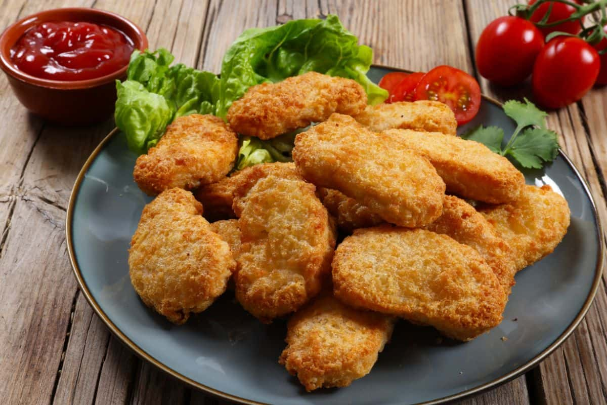 Sepiring nugget ayam