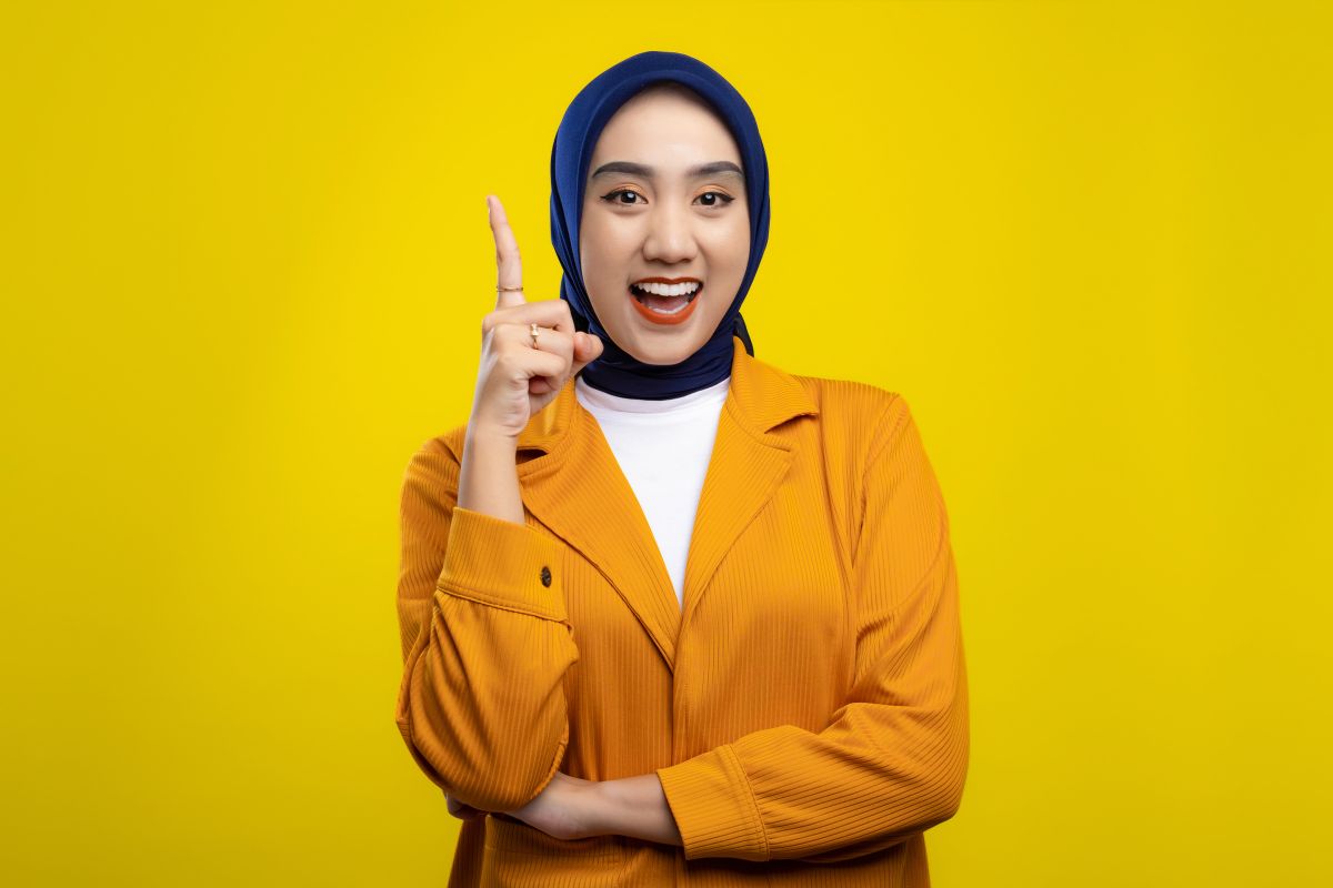 Wanita mengingat sesuatu