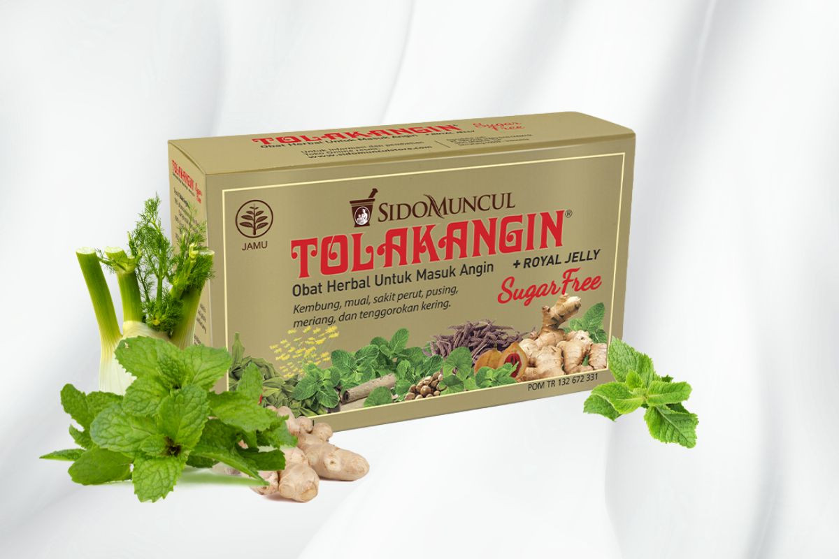 Produk Sido Muncul Tolak Angin Bebas Gula Cair