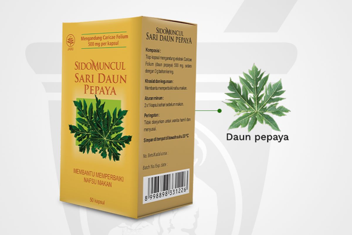 Sido Muncul Sari Daun Pepaya