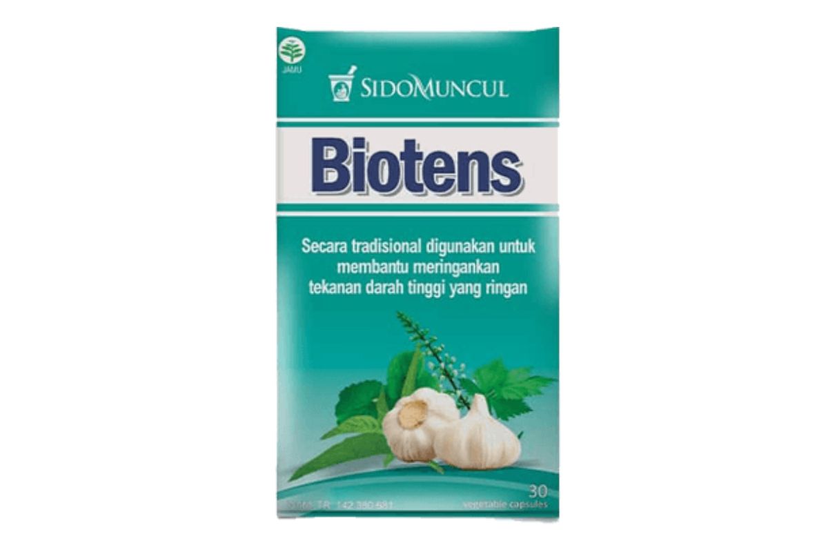 Kemasan Sido Muncul Natural Biotens