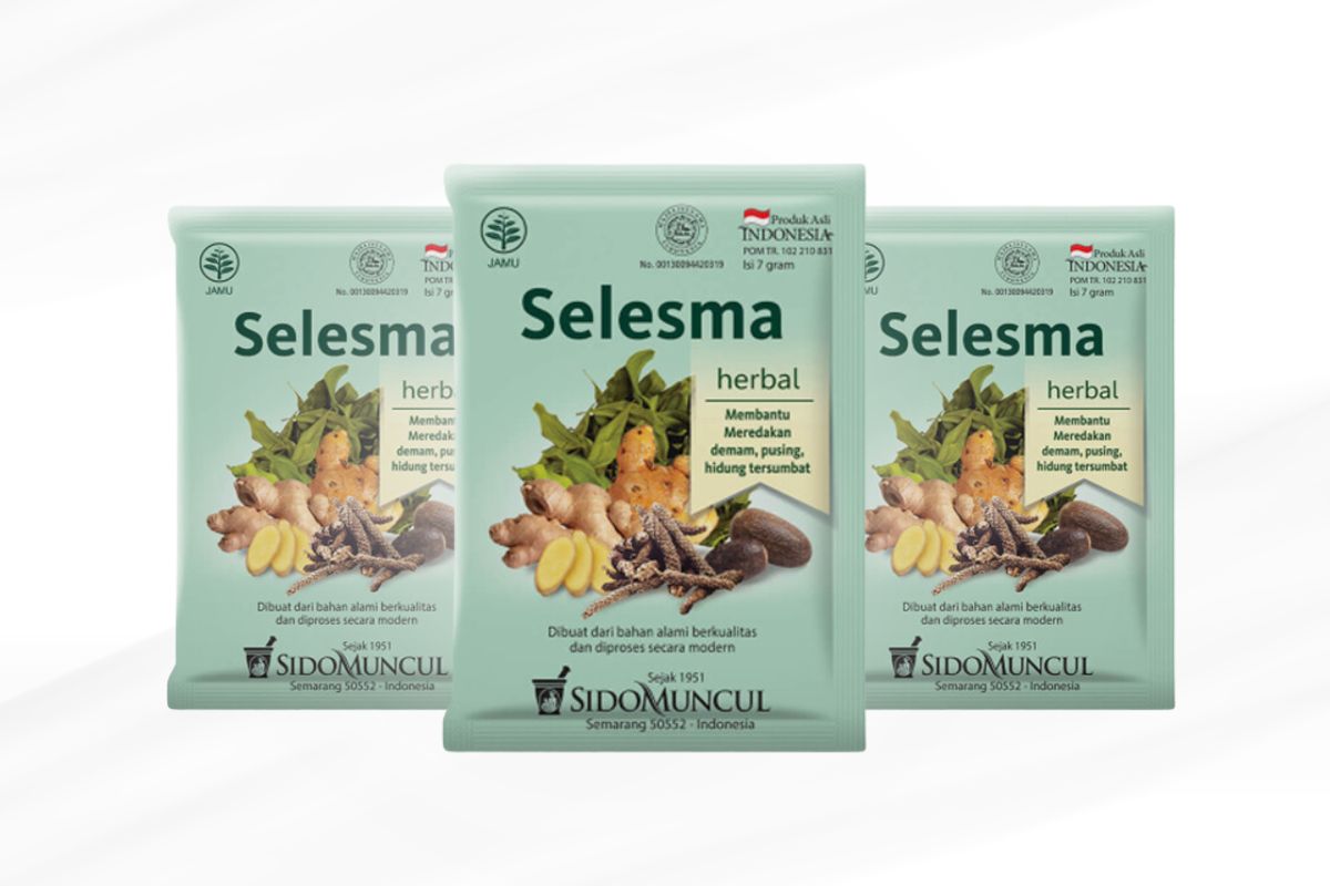 Produk Jamu Influensa Selesma Sido Muncul