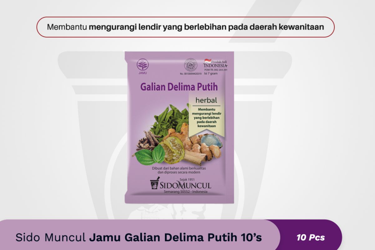 produk Jamu Galian Delima Putih