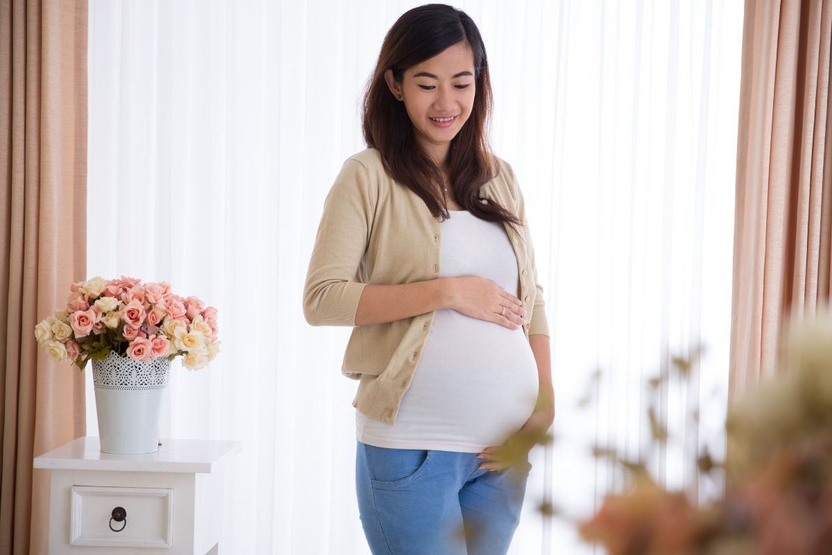 Wanita hamil dalam keadaan sehat