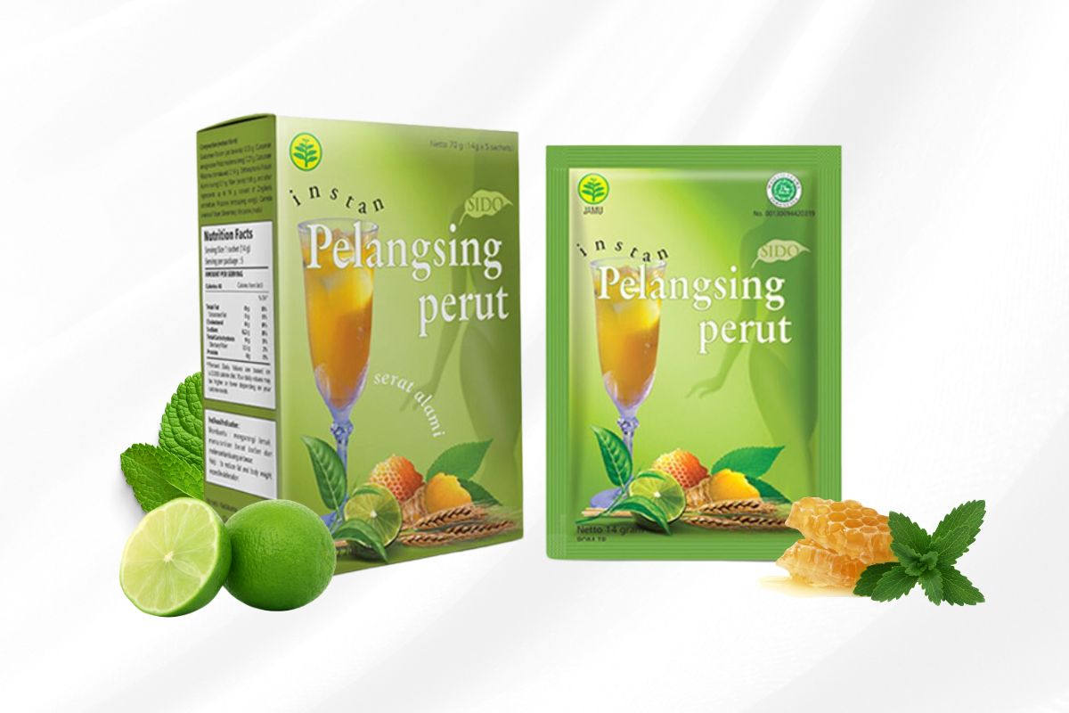 Produk Sido Muncul Jamu Pelangsing Perut Instan