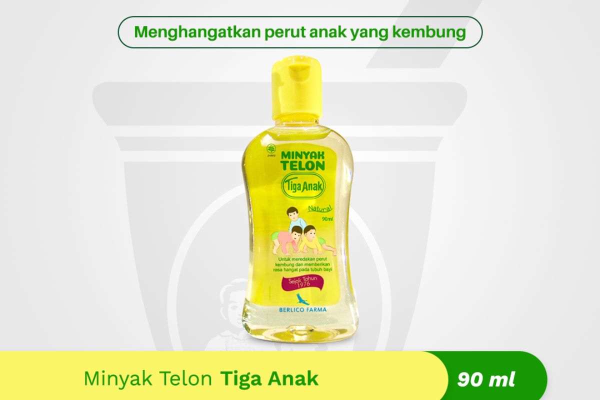 produk Minyak Telon Tiga Anak