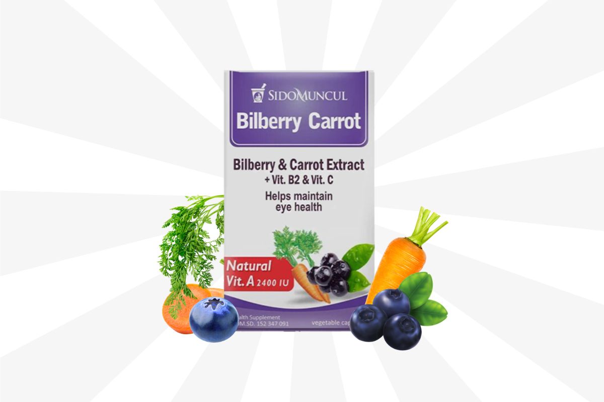 Produk Sido Muncul Herbal Bilberry Carrot