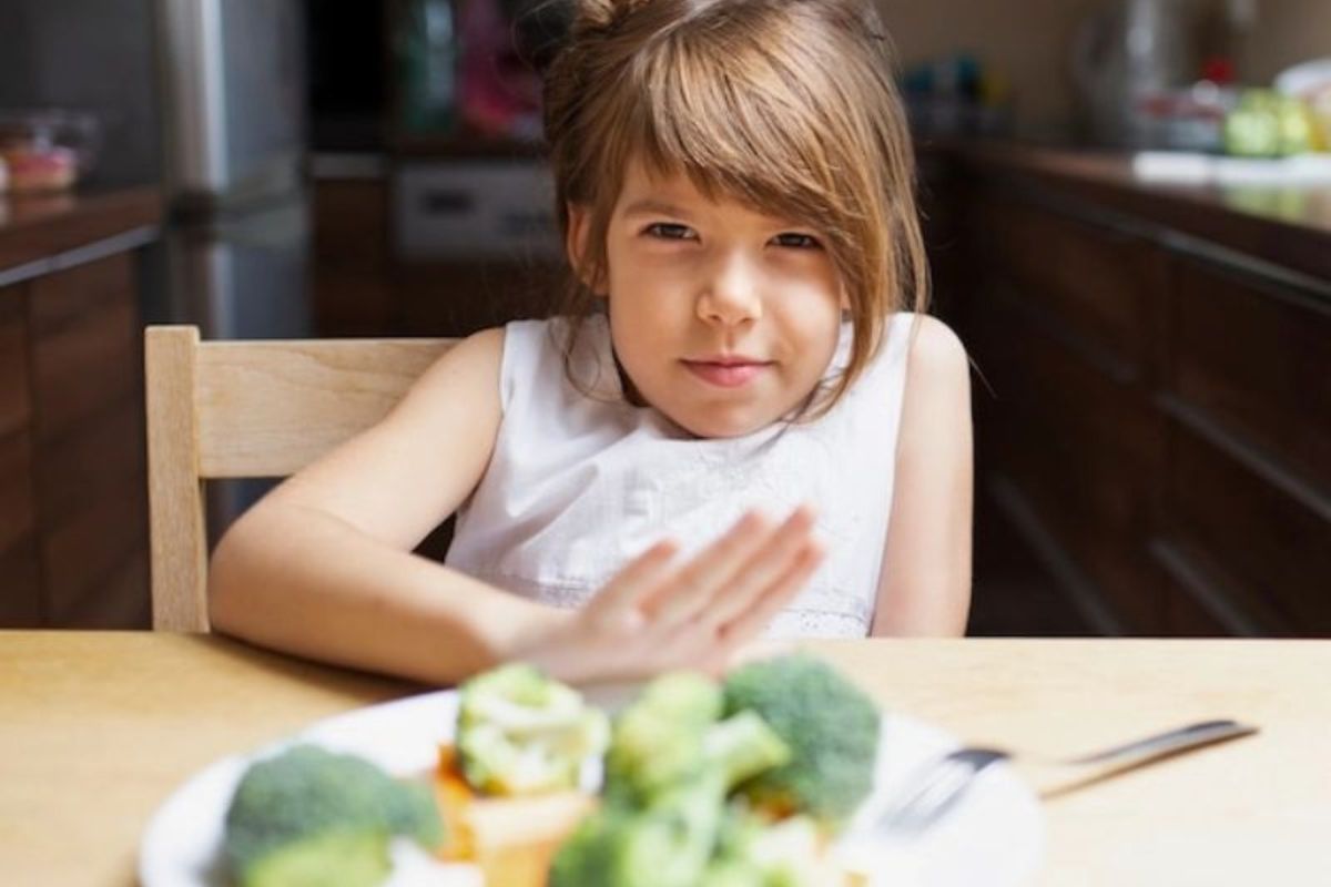 Anak menolak makan sayur