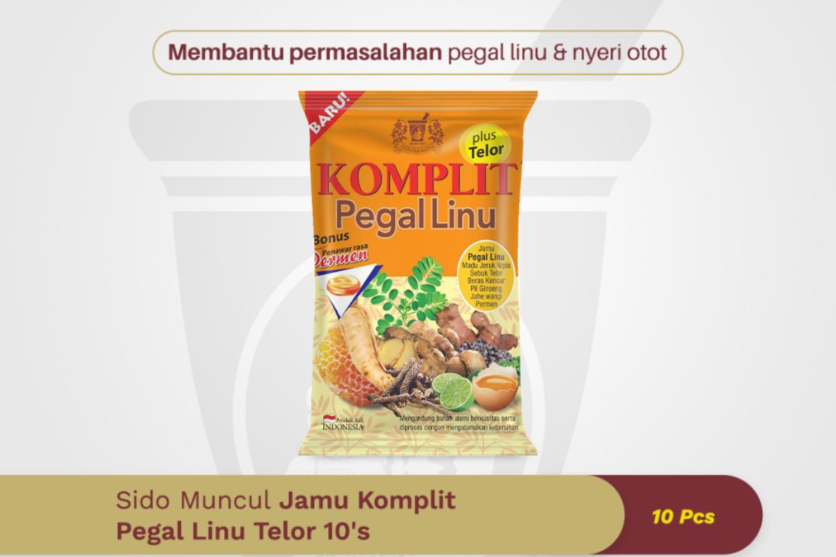 Kemasan Sido Muncul Jamu Komplit Pegal Linu Telor