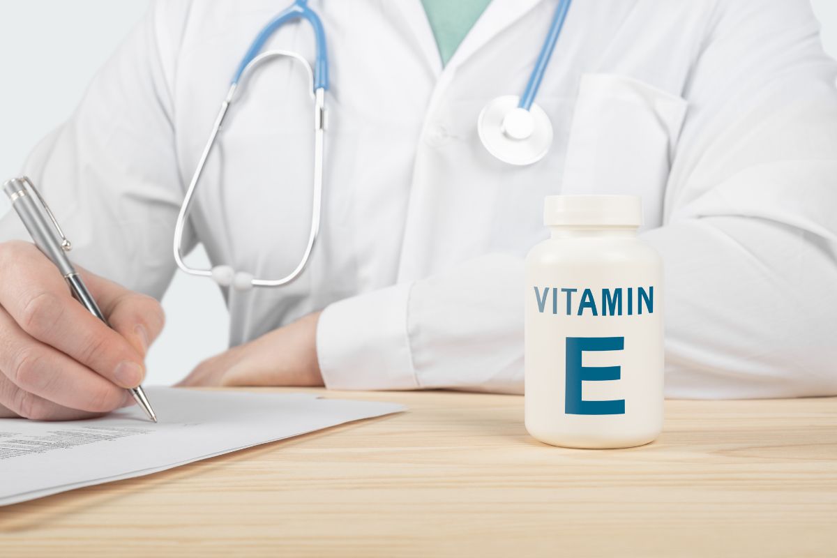 Botol suplemen vitamin E