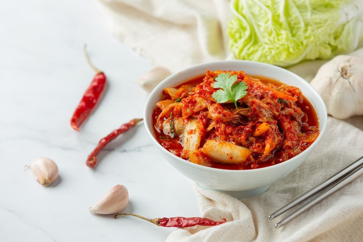 Semangkuk kimchi